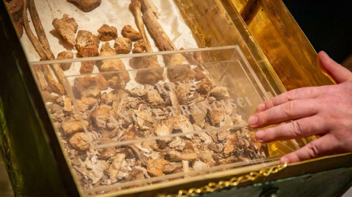 Le reliquie di San Francesco in esposizione - 