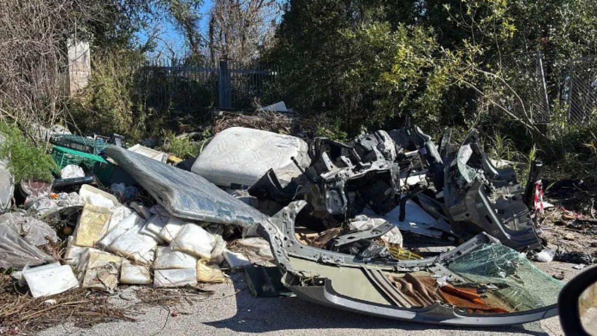 Ancora un cimitero di auto nel verde - 