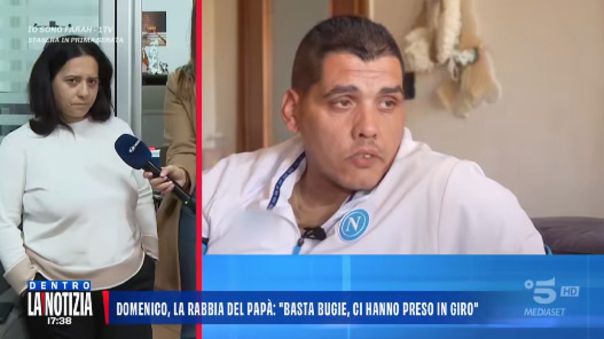 Domenico, lo strano presentimento del papà - 