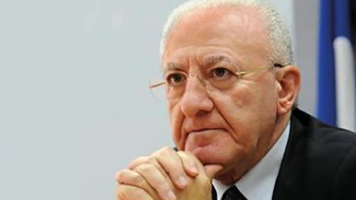 De Luca conferma: "Mi candido sindaco di Salerno" - 