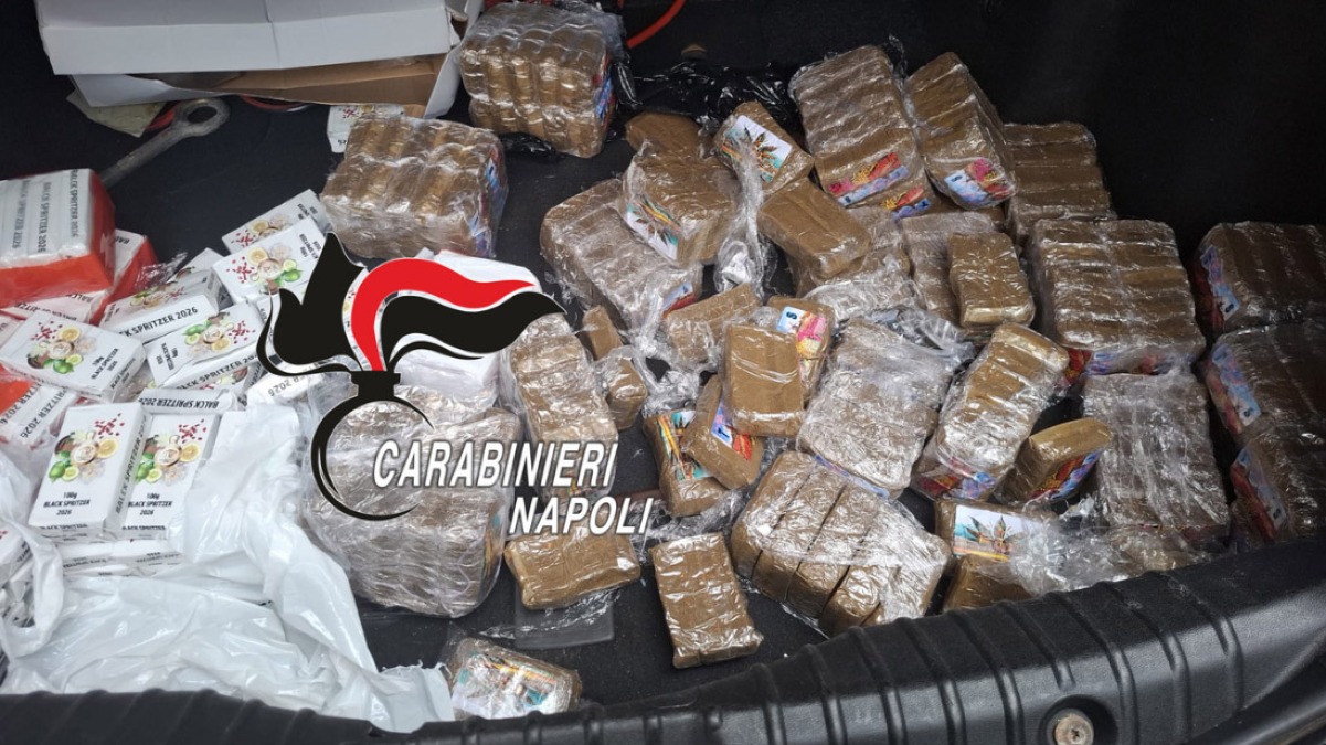 Trasporta 27 chili di droga, arrestato 42enne a Poggiomarino - 