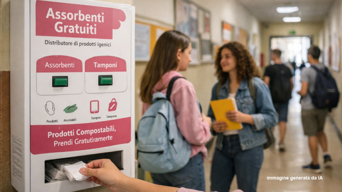 Ecco i distributori di assorbenti gratuiti nelle scuole - 