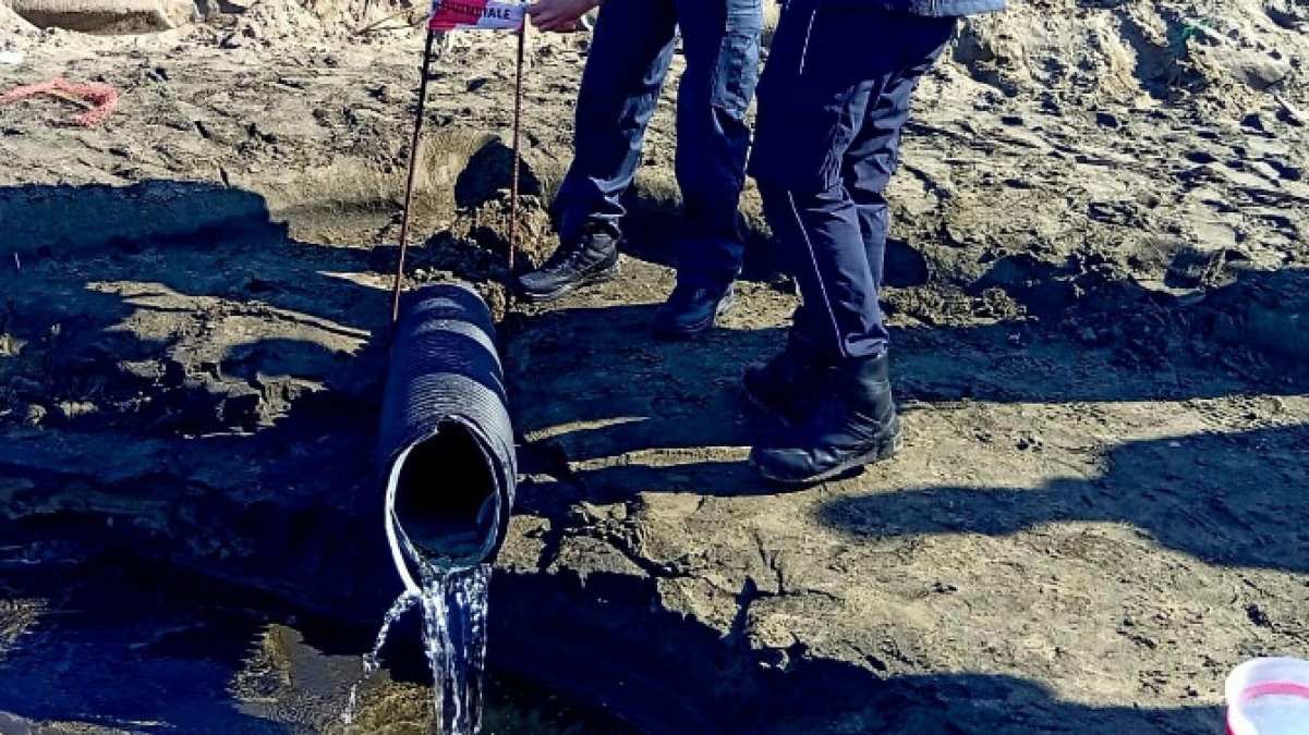 Scarichi in mare, chiuse tubazioni - 