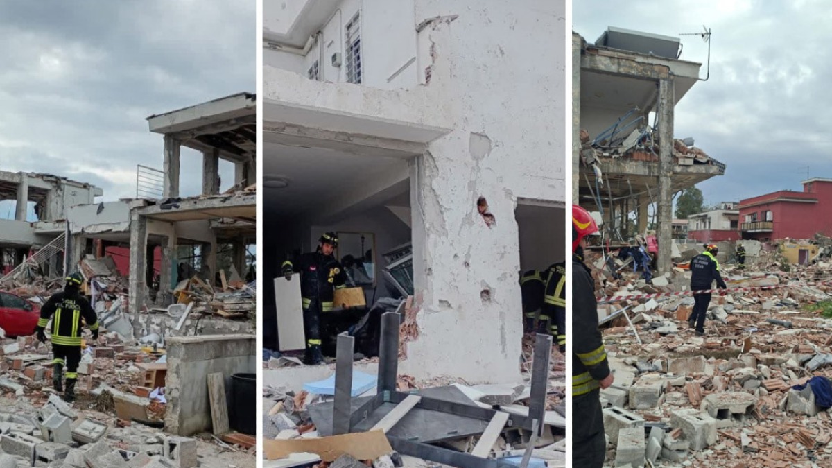 Tre palazzine coinvolte in un'esplosione: 70 evacuati e feriti gravi - 