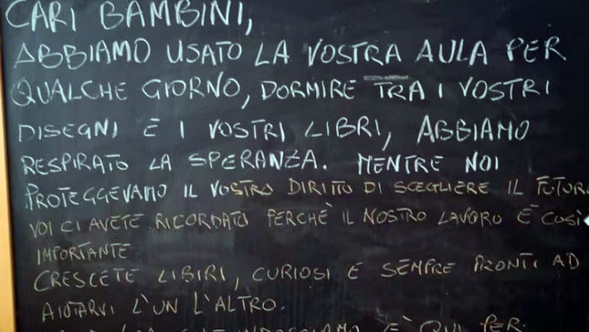 Messaggio dei carabinieri ai bimbi della scuola vesuviana - 
