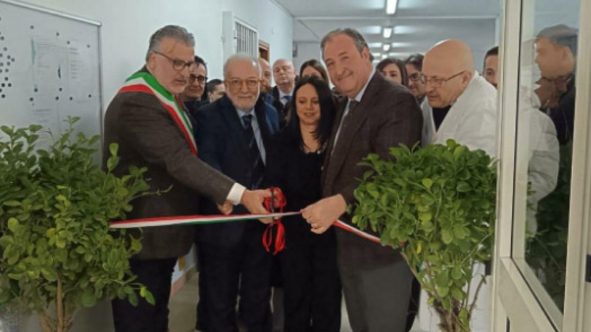Striano inaugura il nuovo poliambulatorio
