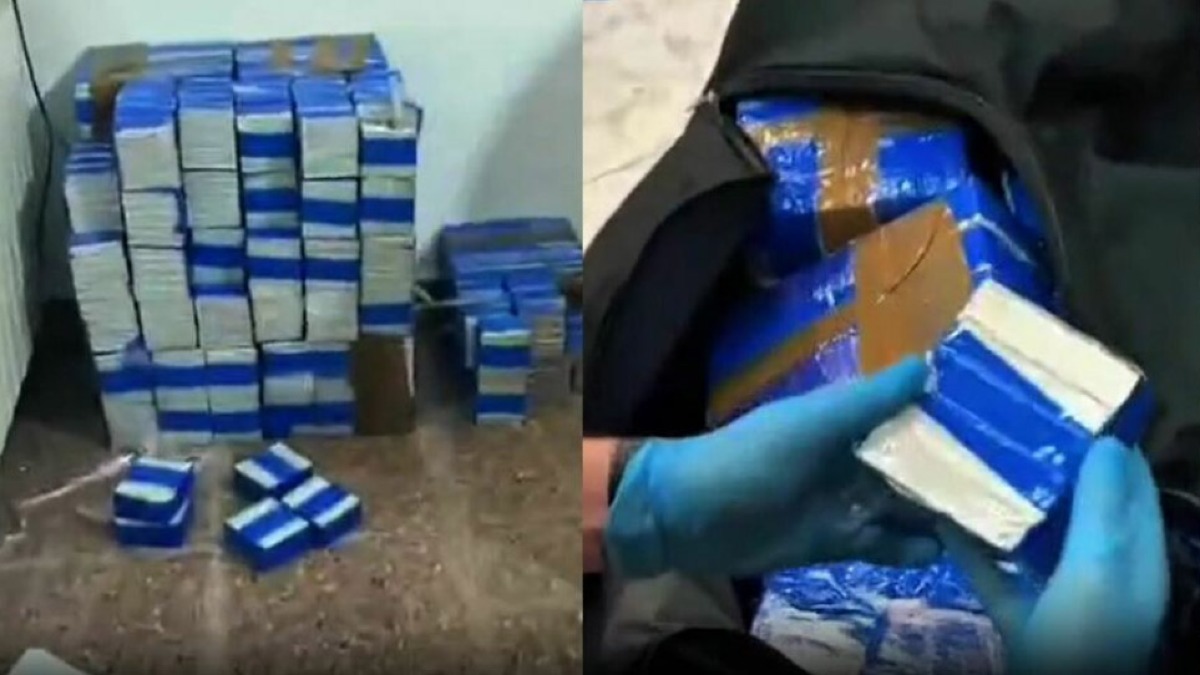 Mamma e figli trovati in casa con 3,5 milioni di stupefacenti - 