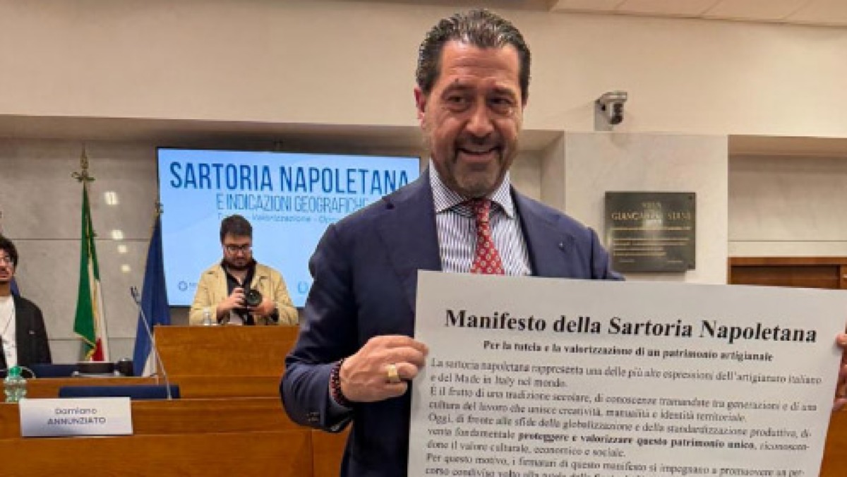Sartoria Napoletana: al via l’iter per il riconoscimento dell’Indicazione Geografica IG - 