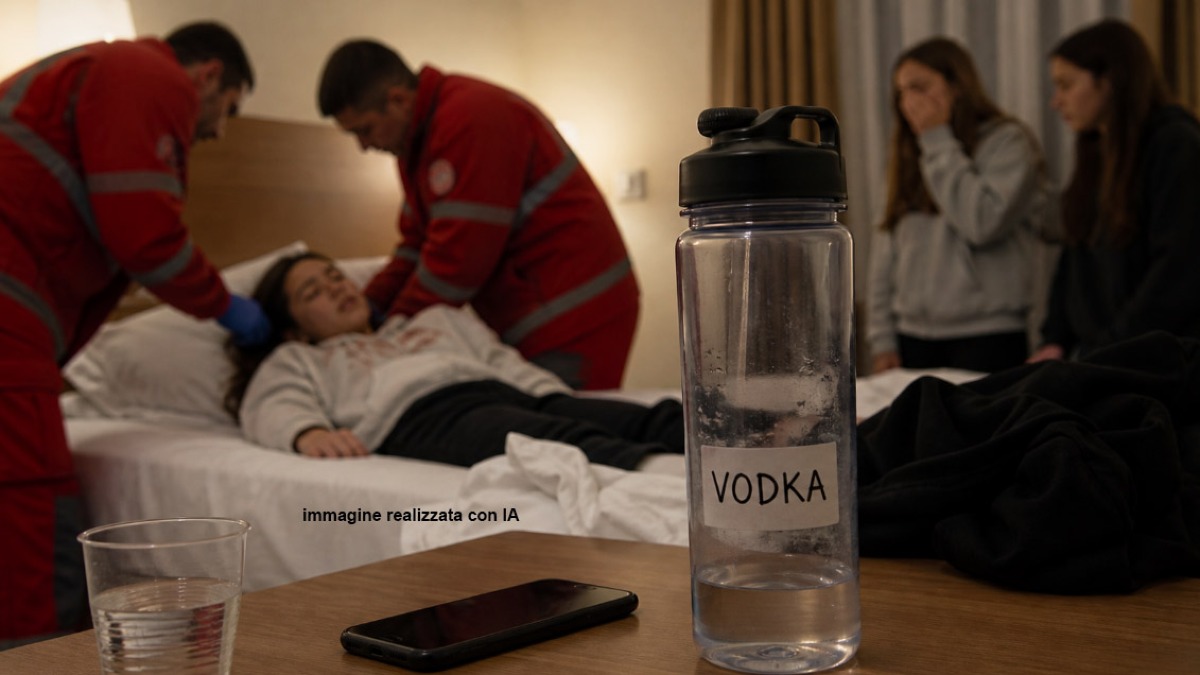 Vodka nella borraccia in gita, una 15enne in coma etilico - 