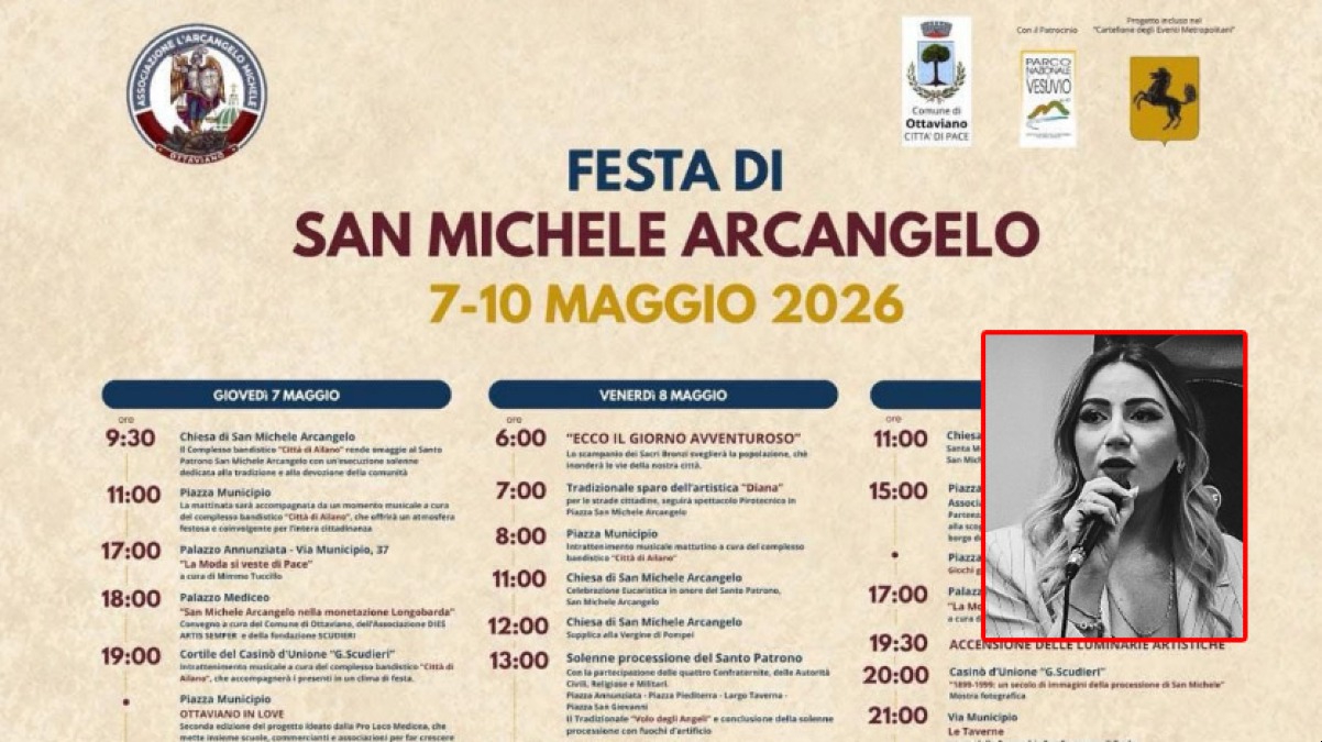 Torna a Ottaviano la festa dedicata a san Michele Arcangelo tra musica, tradizione e gust - 