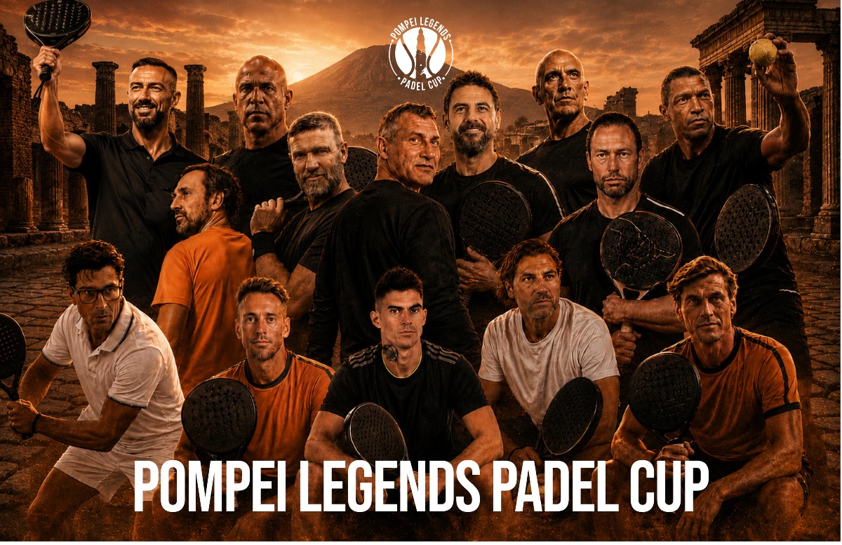Padel a Pompei con Bobo Vieri, Di Canio, Dida e altre "leggende" - 