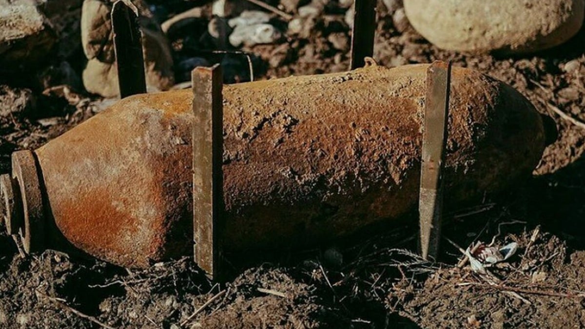 Scoperta bomba della Guerra in Campania - 