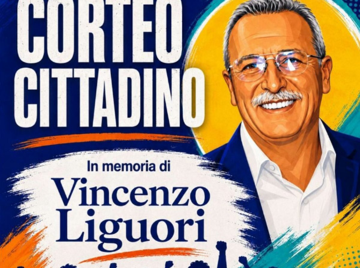 A Pollena corteo contro la violenza ed in memoria di Vincenzo Liguori - 