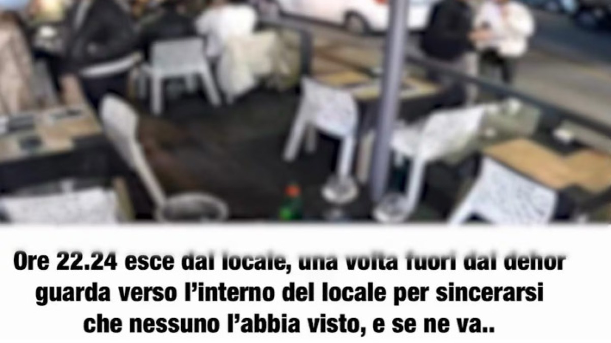 Se ne vanno dal ristorante senza pagare, ma lei non lo sapeva e salda tutto - 