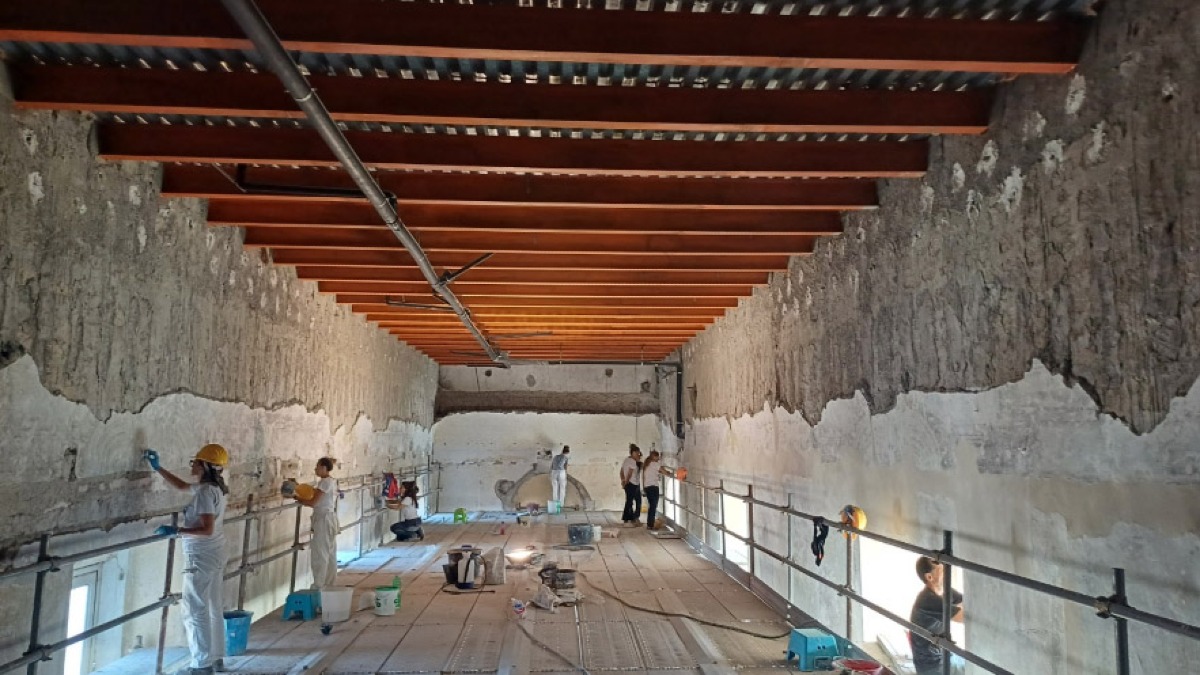 Reggia di Portici, concluso il restauro della Galleria - 