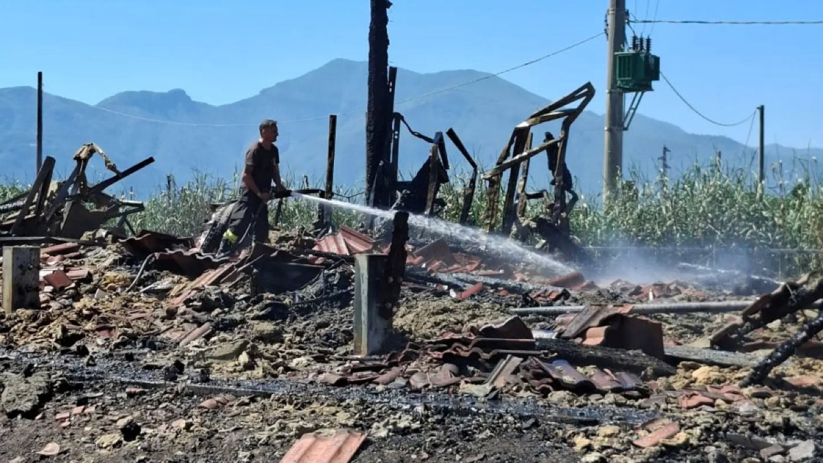 Incendio a Longola, l'incubo della pista dolosa e l'allarme di Legambiente - 