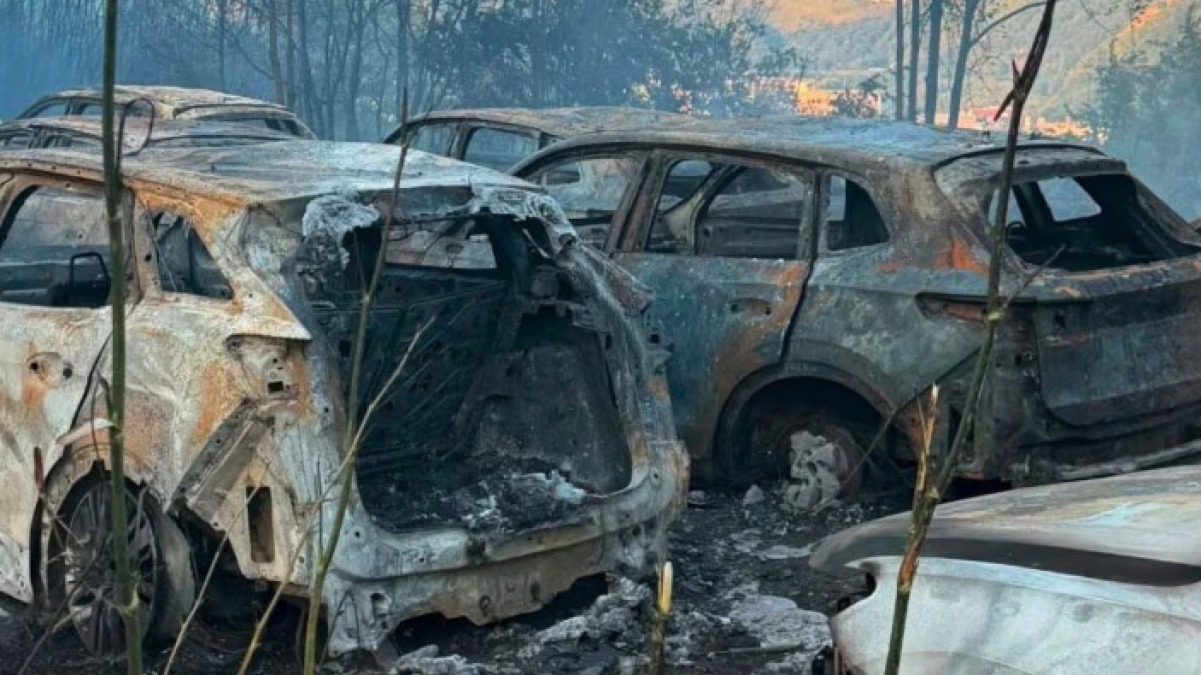 Sono 200 le auto distrutte nell'incendio nella nota concessionaria - 