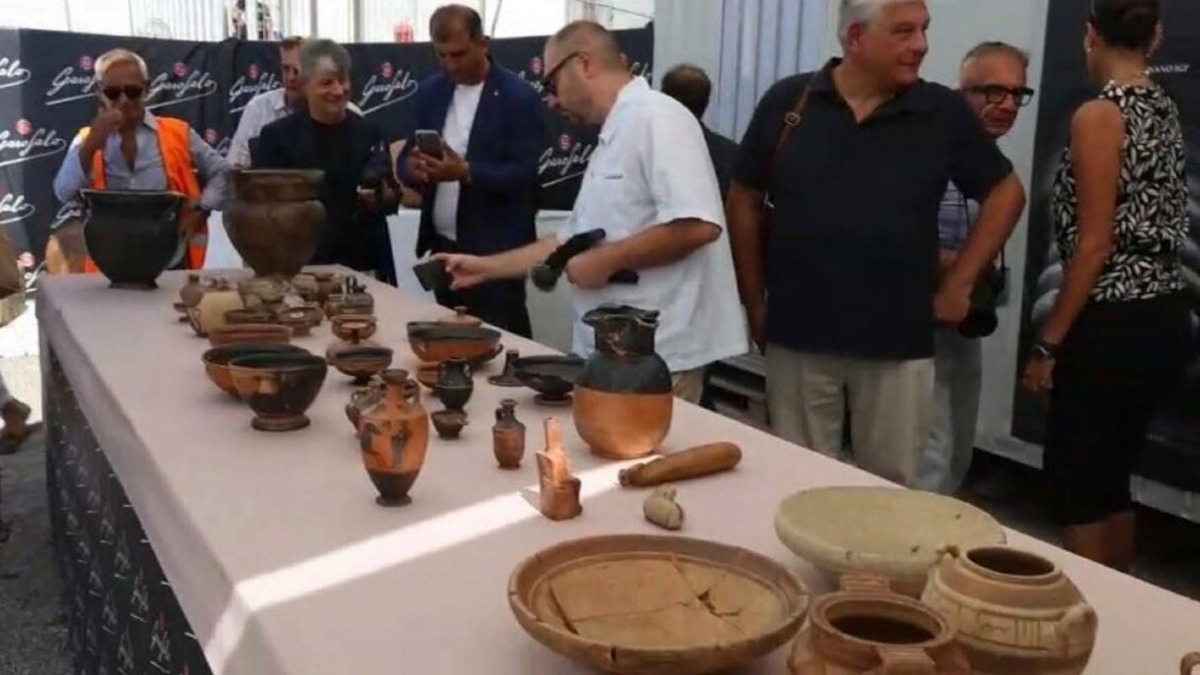 Una necropoli antica scoperta nel noto pastificio - 