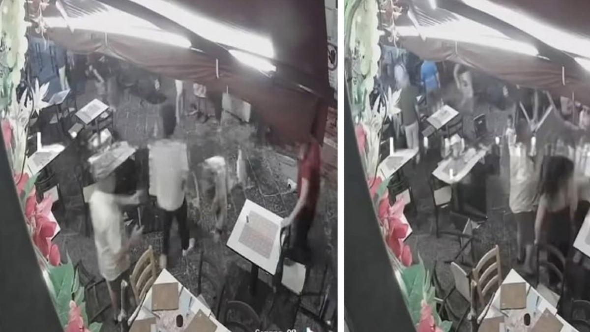 Titolare della taverna pestato davanti ai clienti