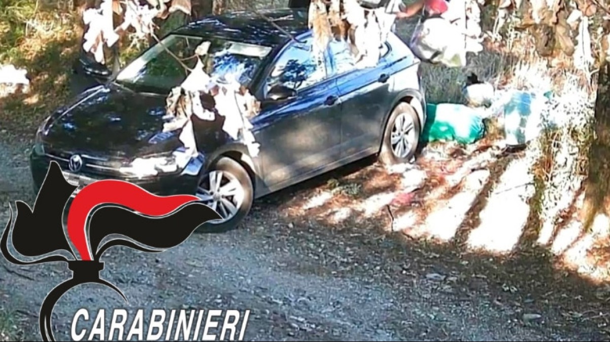 In auto sversano sul ciglio della strada: traditi dalle telecamere - 