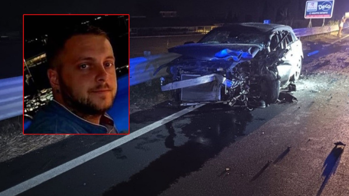 Fabio muore in un incidente all'alba sulla Statale - 