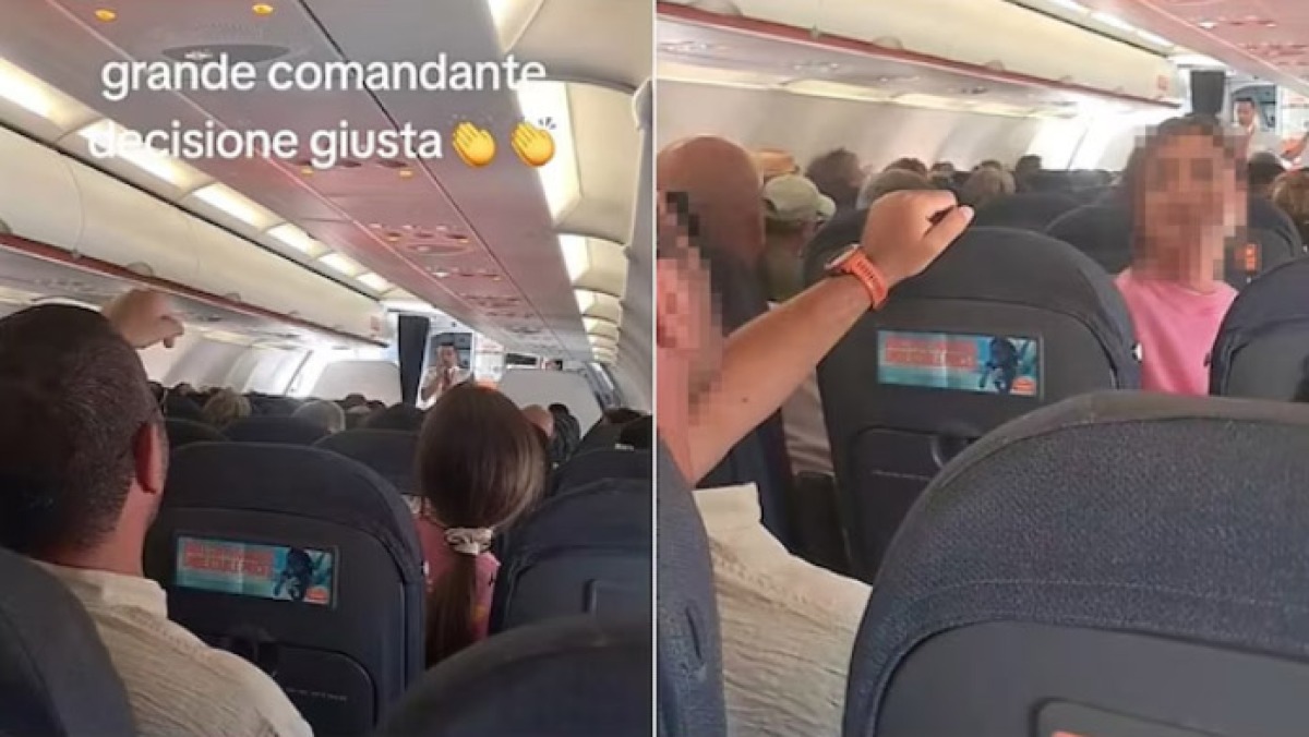 Aereo per Napoli troppo pieno, il comandante non parte - 