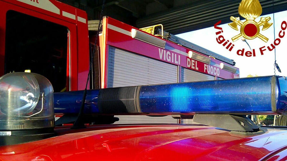 Fiammata da una bombola nella stazione della Metro - 