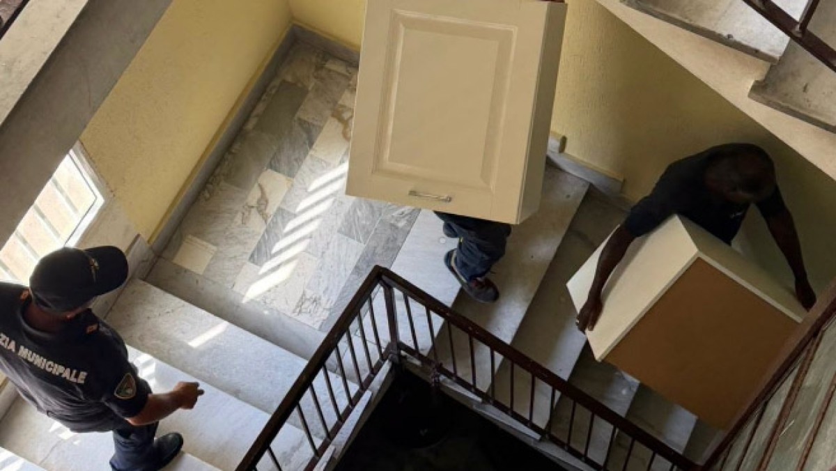 Casa del boss sgomberata e data al legittimo assegnatario - 