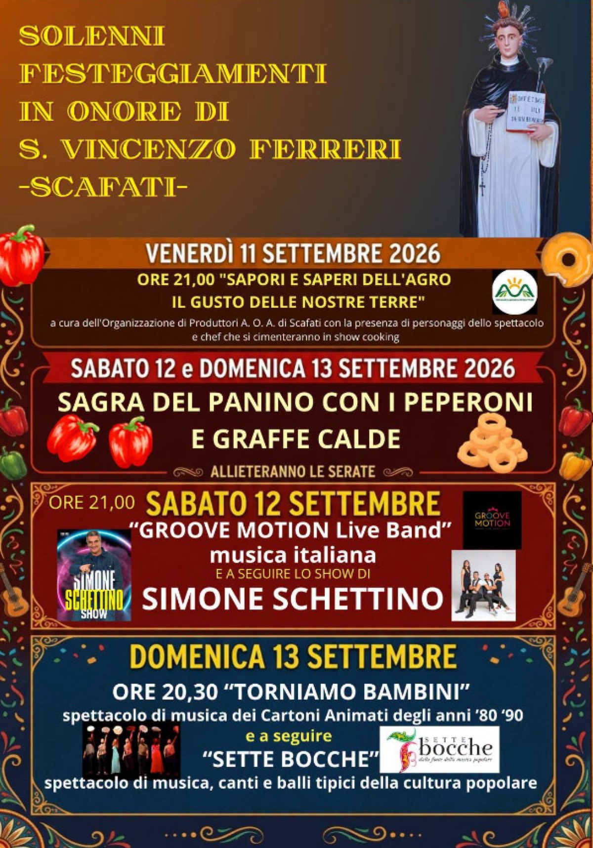 A Scafati si accendono i festeggiamenti per San Vincenzo Ferreri - 