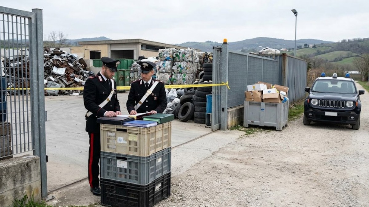 Rifiuti, nei guai azienda di San Giuseppe Vesuviano: sequestrate società e beni per 3,4 milioni - immagine generata da IA