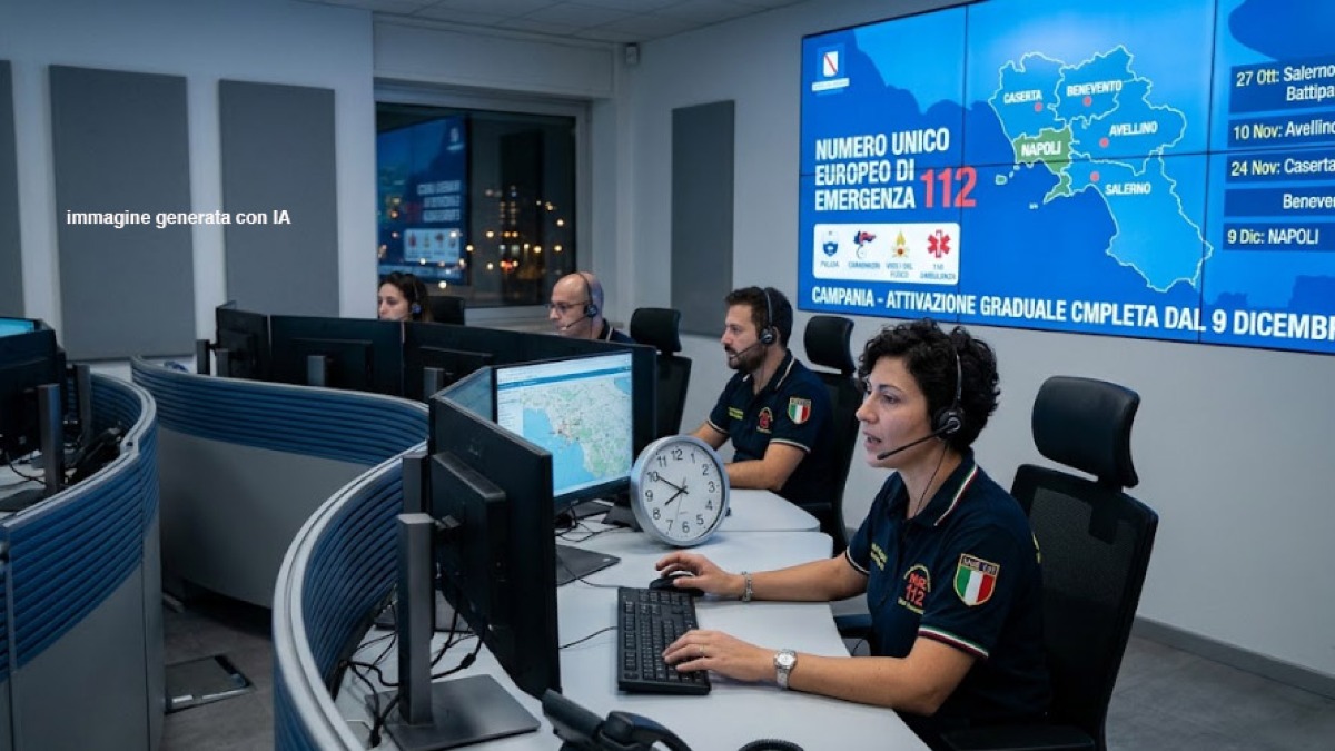 In Campania arriva il numero unico d'emergenza 112 - 